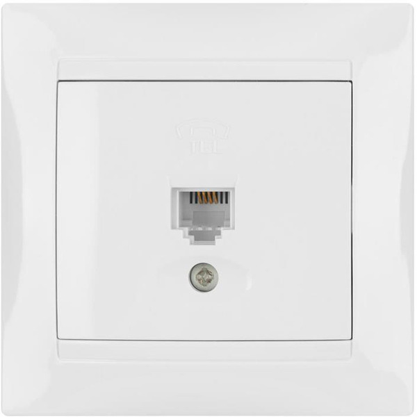 Розетка телефонная TDM Лама SQ1815-0015