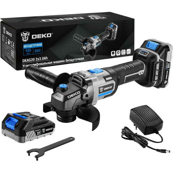 Шлифмашина Deko DKAG20 Set (063-4027)
