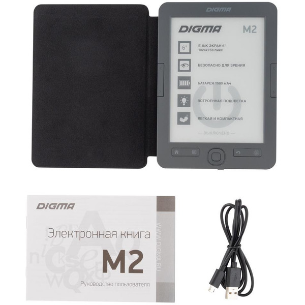 Электронная книга Digma M2