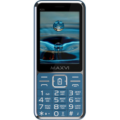 Мобильный телефон Maxvi P21i + ЗУ WC-112 (маренго)