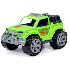 Автомобиль Полесье Легион №4 (зелёный) 89076