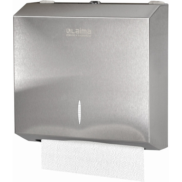 Диспенсер для бумажных полотенец LAIMA PROFESSIONAL INOX 605694