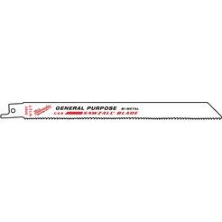 Полотно для саб. пилы (универсальное) MILWAUKEE GENERAL PURPOSE 200 х 3.2/2.1 5 шт 48005093