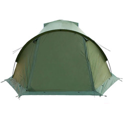 Палатка экспедиционная Tramp Mountain 4 Green ( V2 )