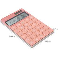 Калькулятор Deli ENS041pink