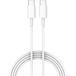 Зарядное устройство Atomic MOTION G202 GAN 20W 2-порта USB (A+C) с кабелем USB (С-С) 1.5 метра, цвет белый | 10.203