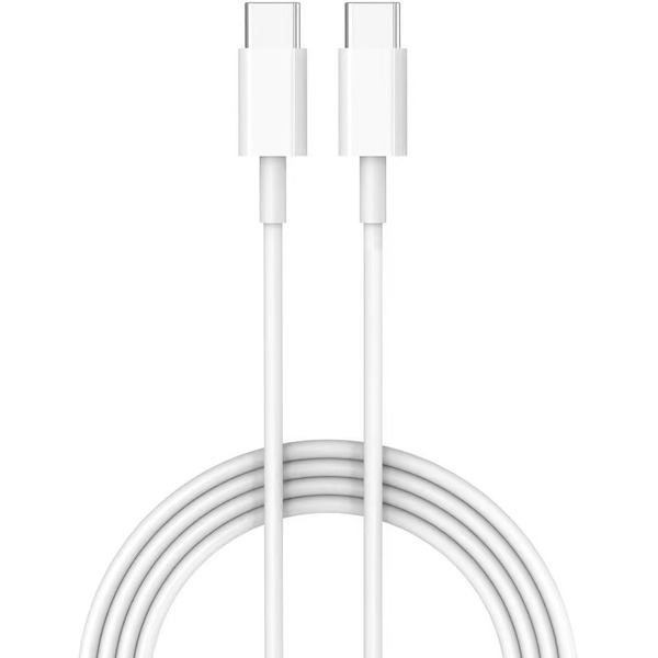 Зарядное устройство Atomic MOTION G202 GAN 20W 2-порта USB (A+C) с кабелем USB (С-С) 1.5 метра, цвет белый | 10.203