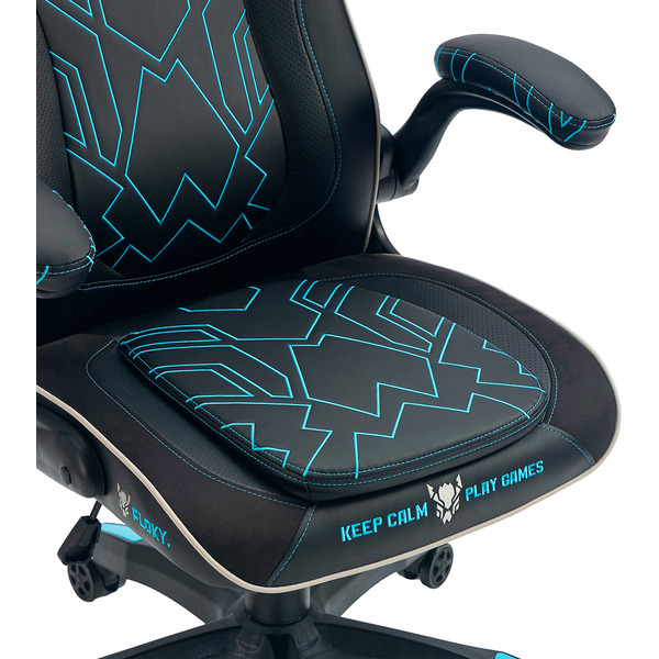 Кресло компьютерное FLOKY NEXUS Black-Blue V2