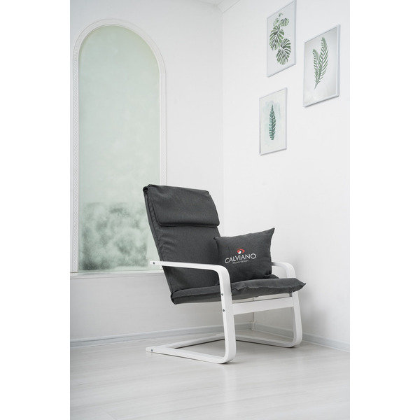 Кресло Calviano Soft 1 (серый)