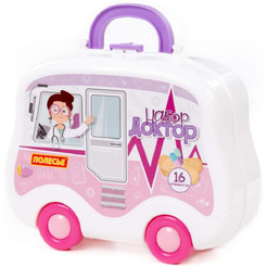 Набор Полесье "Доктор №18" (16 элементов)