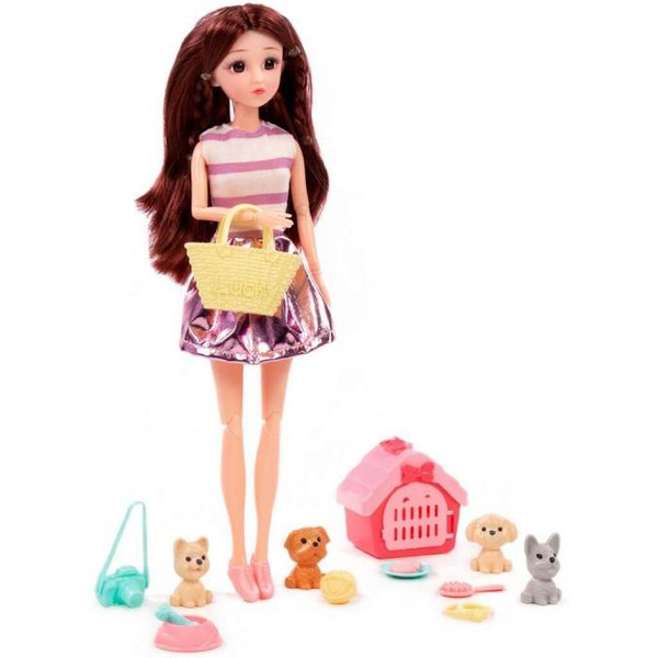 Кукла Полесье Ксюша в парке + аксессуары 02727 (в коробке №4)