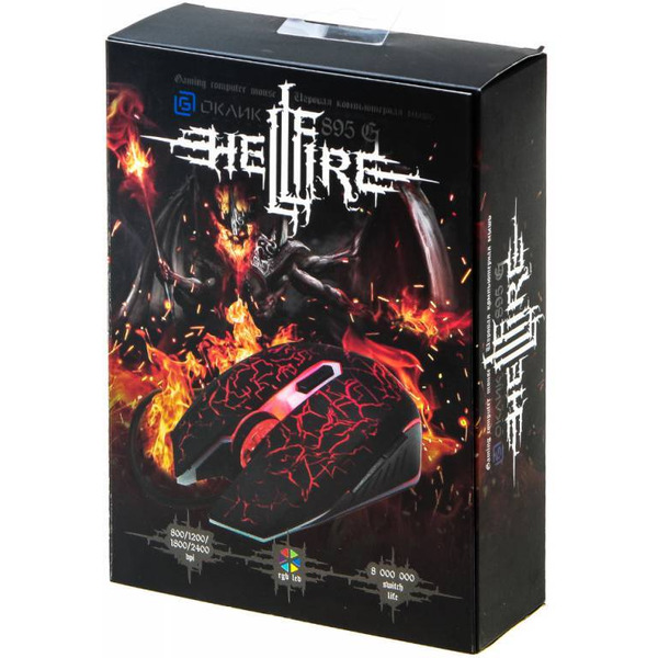 Мышь Oklick 895G Hellfire