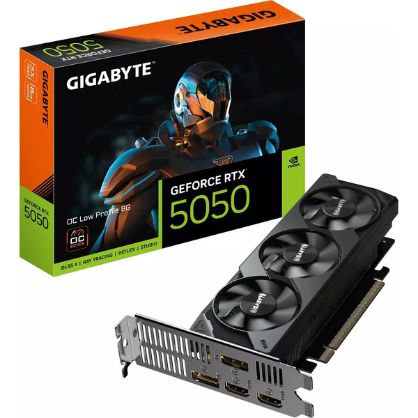 Видеокарта Gigabyte GeForce RTX 5050 OC Low Profile 8G GV-N5050OC-8GL