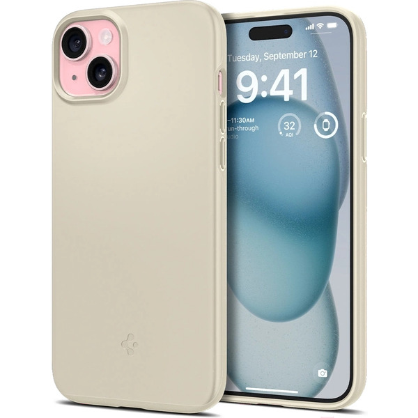 Чехол Spigen Thin Fit для iPhone 15 Mute Beige (ACS06782)
