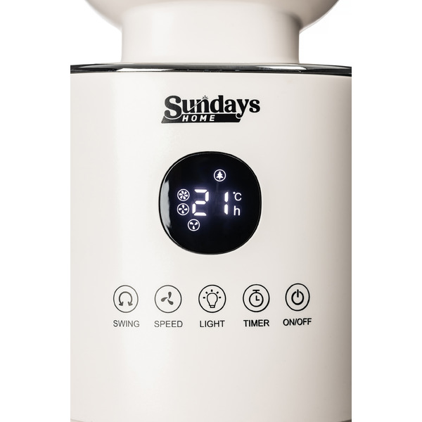 Вентилятор Sundays Home NDY-EF601R (белый)