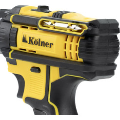 Дрель-шуруповерт Kolner KCD 12/2C (с 2-мя АКБ, кейс)
