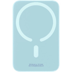 Внешний аккумулятор Baseus Magnetic Wireless PPCX020003 6000mAh (голубой)