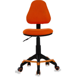 Кресло детское Бюрократ KD-4-F (оранжевый)