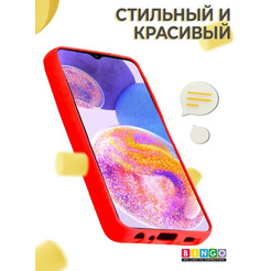 Бампер Bingo Liquid TPU для SAMSUNG Galaxy A52 Красный