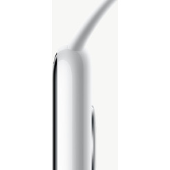 Фитнес-браслет Xiaomi Smart Band 10 Pro BHR095AGL (белая керамика, с белым силиконовым ремешком)
