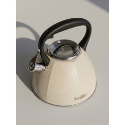 Чайник со свистком Sonifer SF-2534 (бежевый)