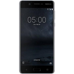 Смартфон NOKIA 5 DS TA-1053 серебристый