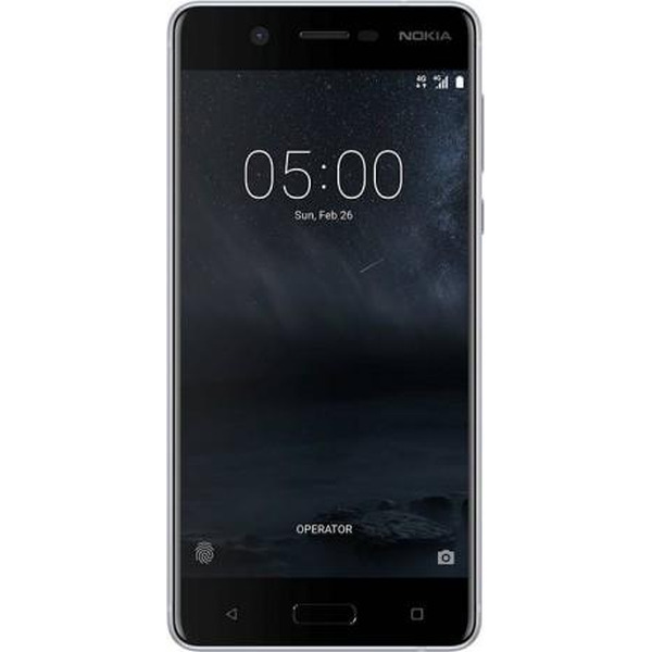 Смартфон NOKIA 5 DS TA-1053 серебристый
