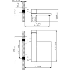 Смеситель Econoce EC0813BL