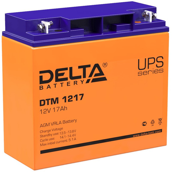 Аккумуляторная батарея DELTA DTM 1217