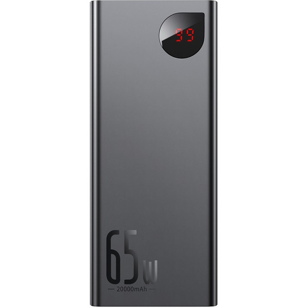Внешний аккумулятор Baseus Adaman Metal Digital Display PPIMDA-D01 20000mAh (черный)