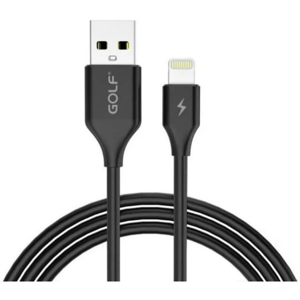 Кабель GOLF GC-59 Lightning (1 м, черный)