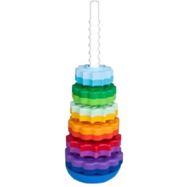 Развивающая игрушка Fancy Пирамидка. Веселые шестеренки SPIN01V