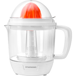 Соковыжималка Starwind SJ1241 (белый/прозрачный)