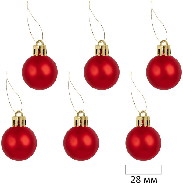 Шары елочные ЗОЛОТАЯ СКАЗКА Xmas Inspiration 592590 (красный, бежевый, бирюзовый)