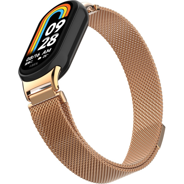 Ремешок Bingo Magnetic для XIAOMI Mi Band 8 (розовое золото)