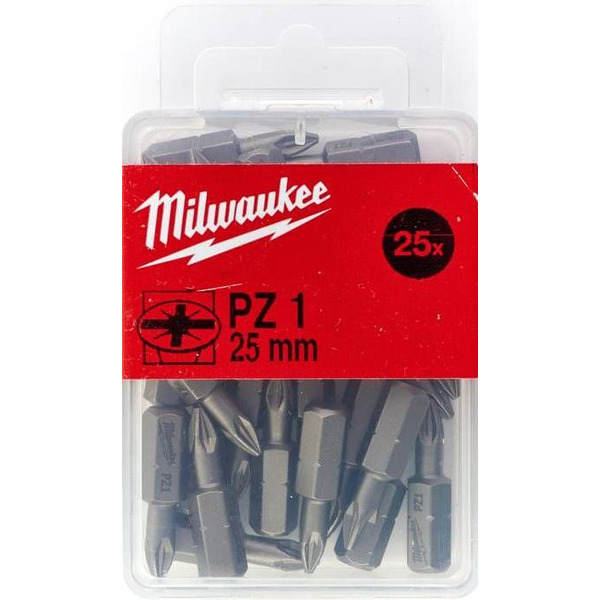 Бита MILWAUKEE PZ 1 25 мм (25 шт.) 4932399589