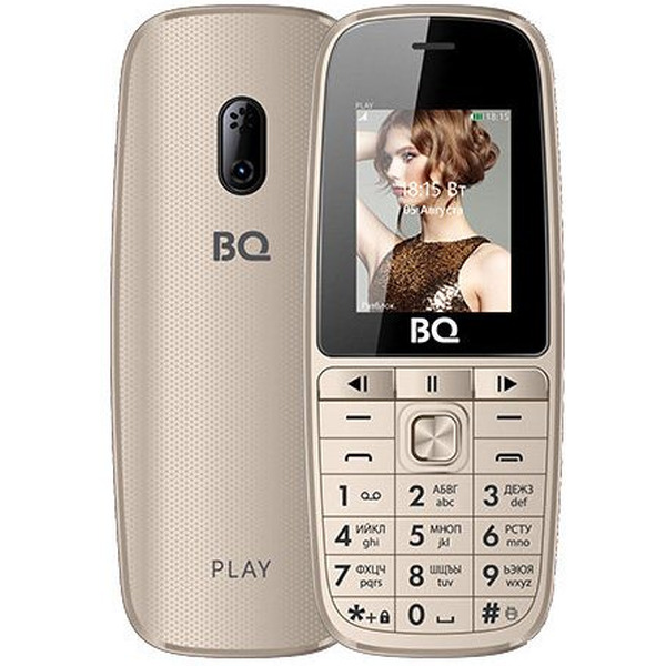 Мобильный телефон BQ-Mobile BQ-1841 Play (золотистый)