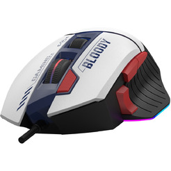 Игровая мышь A4Tech Bloody W95 Max Sports (белый/темно-синий)