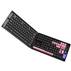Набор кейкапов Akko Black & Pink Cherry Profile keycaps 229 шт