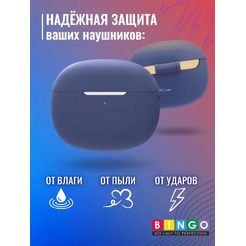 Чехол Bingo Silicone для XIAOMI Buds 3 (синий)