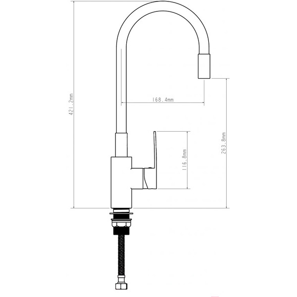 Смеситель Econoce EC0274WT
