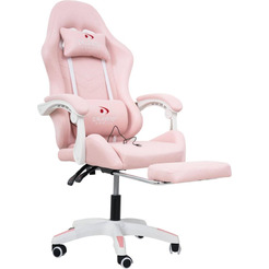 Вибромассажное кресло Calviano 1584 (розовая ткань)