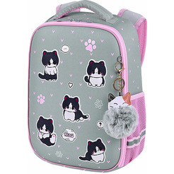 Рюкзак BRAUBERG Cat patches 272030