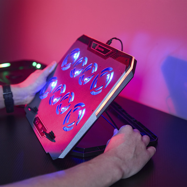 Подставка для ноутбука EVOLUTION LCS-06 RGB