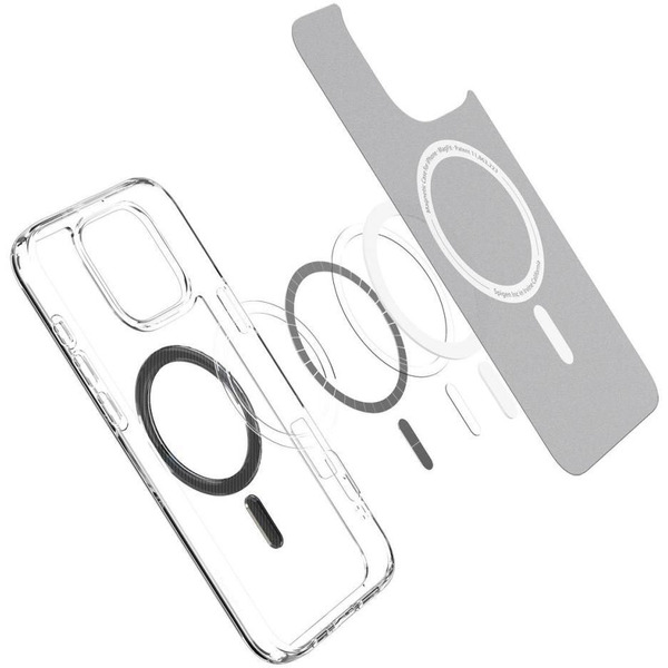 Чехол для телефона Spigen Ultra Hybrid Mag Magsafe для iPhone 16 Pro ACS08131 (Carbon Fiber)