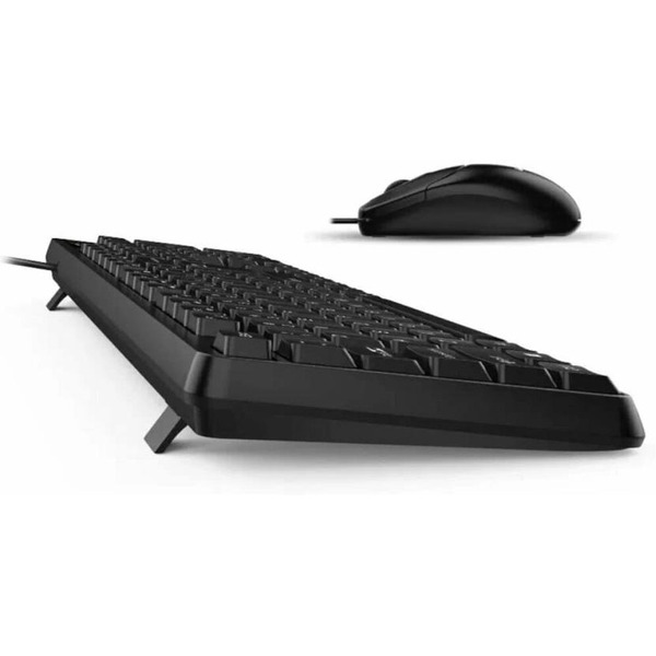 Проводной комплект (мышь + клавиатура) Genius Smart КМ-170 (чёрный)