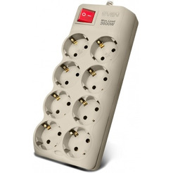 Сетевой фильтр SVEN SF-08-16 (серый)