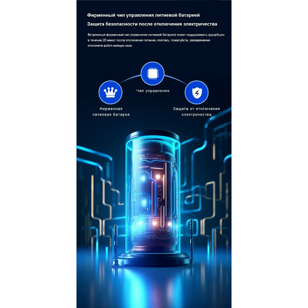 Робот для мытья окон Liectroux YW810