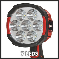 Фонарь Einhell TE-CL 18/2500 LiAC-Solo (4514145) без АКБ и ЗУ