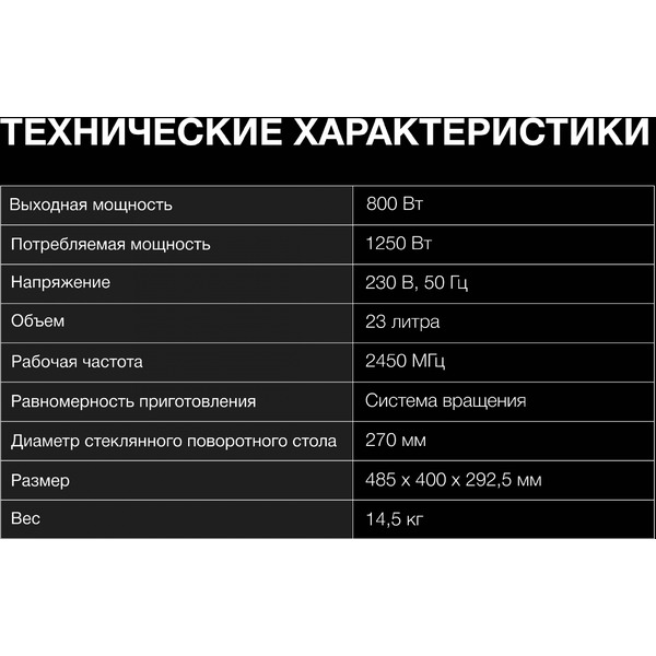 Микроволновая печь Hyundai HYM-M2066